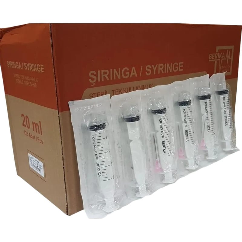 Berika Steril Enjektör 20 Ml