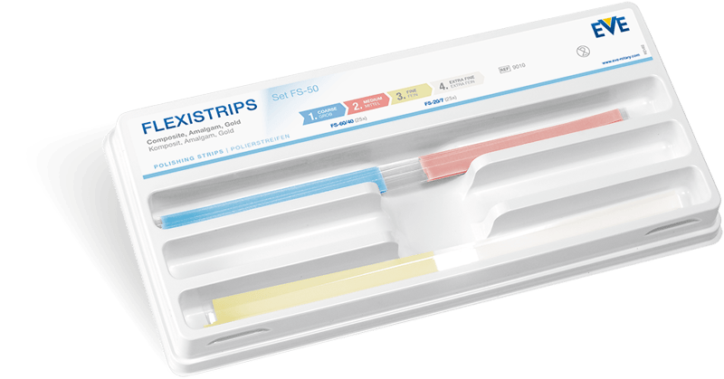 Eve Flexi Strips Bitirme ve Polisaj Arayüz Zımparası Set FS-50