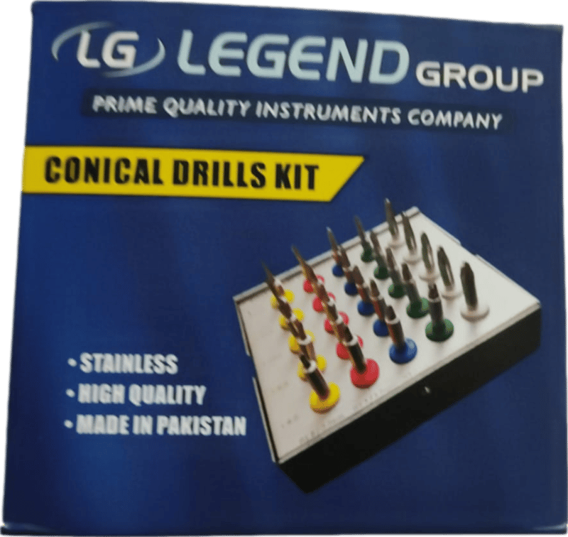 Legend Conical Drill Kit 25 li (Konik Diril Seti)