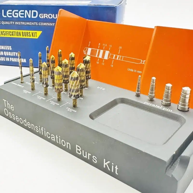 Legend Osseodensification Burs Kit Küçük (Kemik Sıkılaştırma Seti)