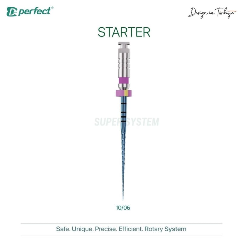 Perfect SUPER SYSTEM Starter Sorti 4'lü Blister Eğe 10/06