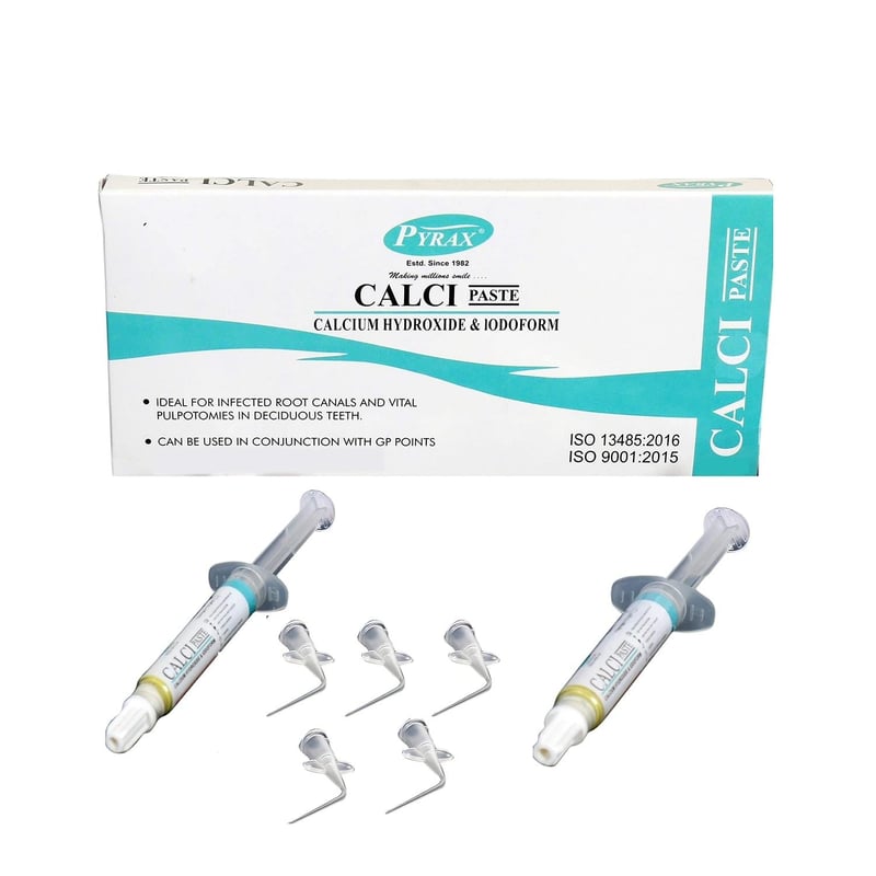 Pyrax Calci Paste İodoformlu Geçici Kanal Dolgu Patı
