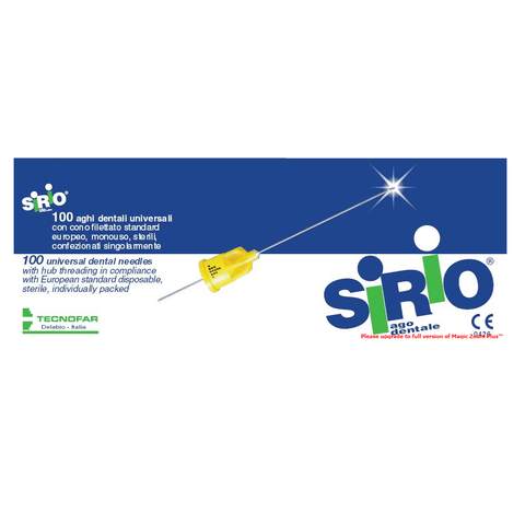Sirio Karpül İğnesi 30 G