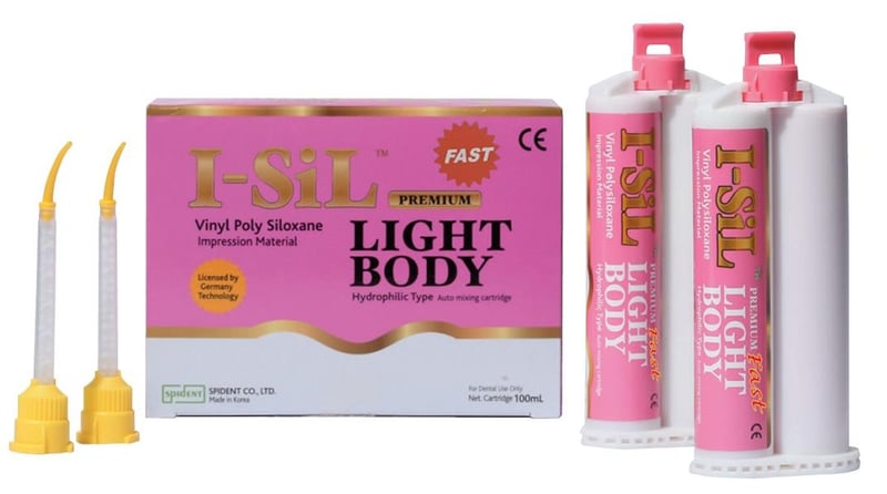 Spident I-Sil Light Body 100 ml 2.Ölçü