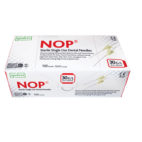 Spident NOP Karpül İğnesi 30 g S 0.3 x 16mm 100 Adet
