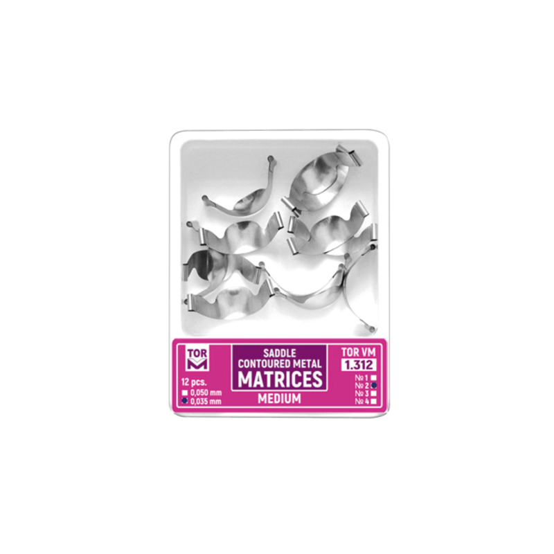 Tor VM Konturlu Saddle Metal Matrix (Medium) No:1312 Şekil-1 0,050mm