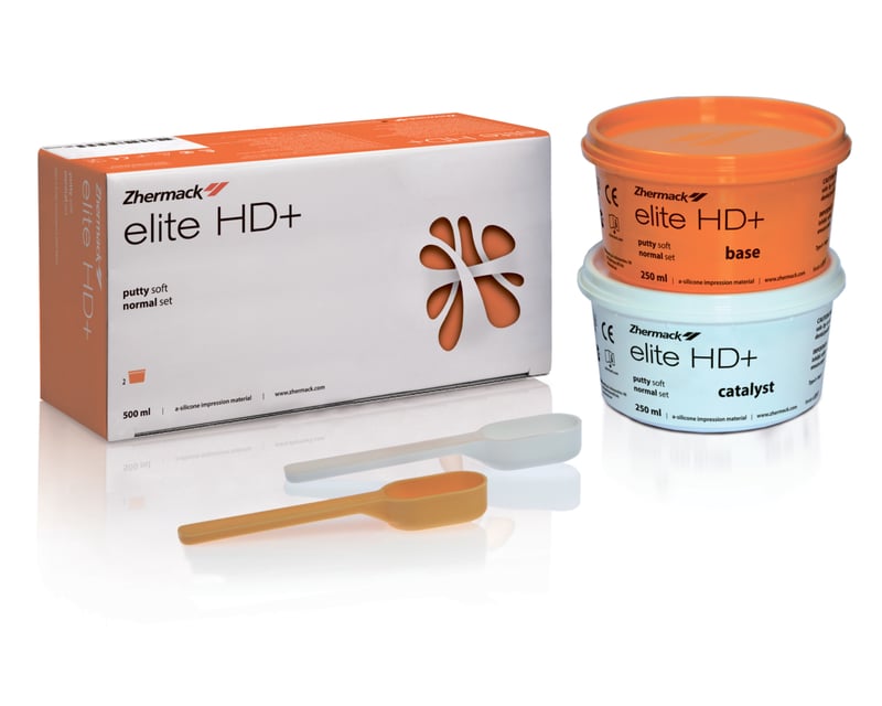 Zhermack Elite HD+ Putty Soft Fast Standart Paket 1.Ölçü 2x 250 ml