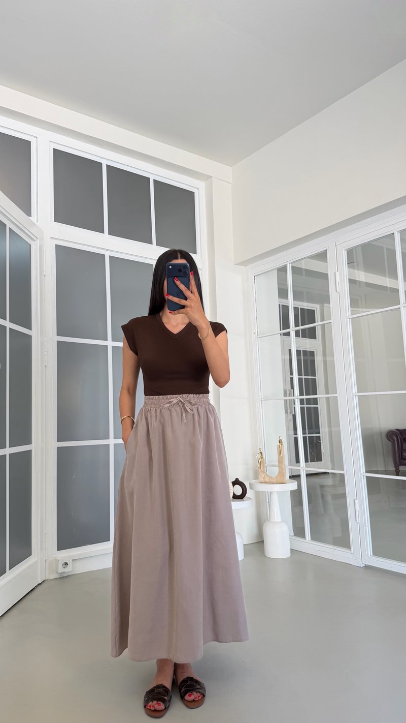Vizon MD Muadil Tencel Etek GAUS-01847