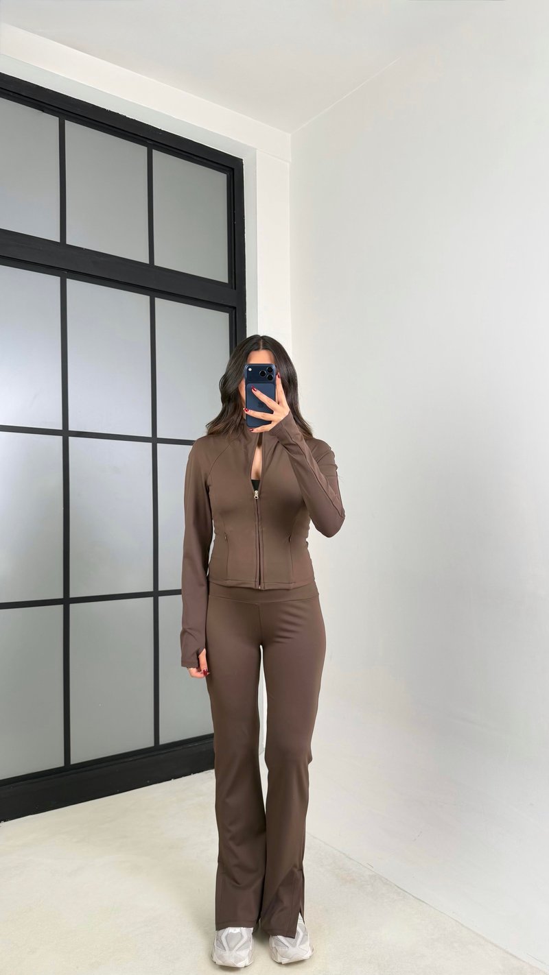 Kahve OYS Muadil Hırka Pantolon İkili Takım GAUS-00798