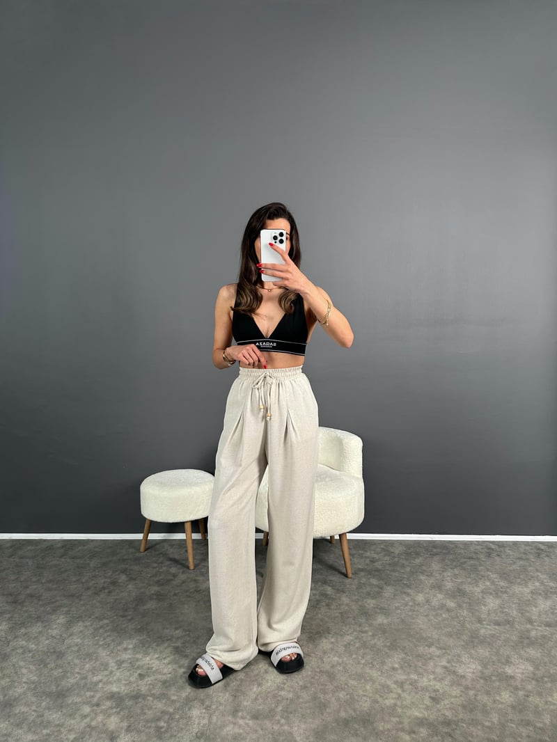 Tala Premium Keten Pantolon 