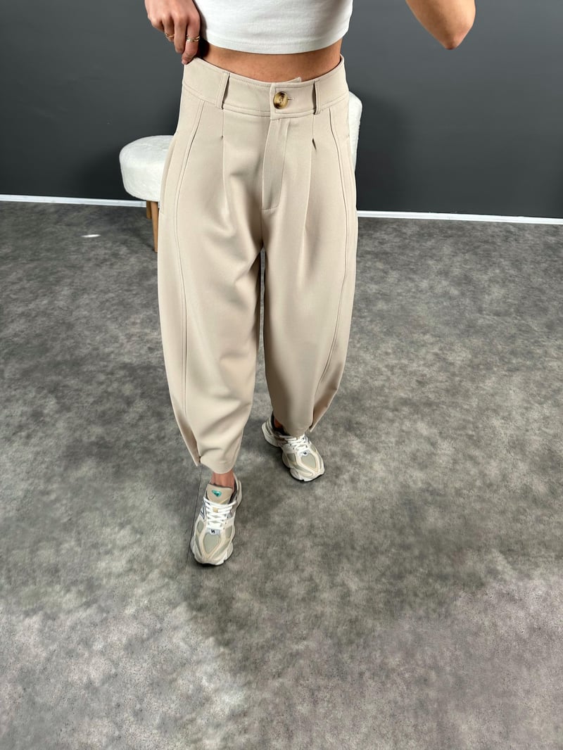 Julia Taş Balon Şalvar Premium Pantolon
