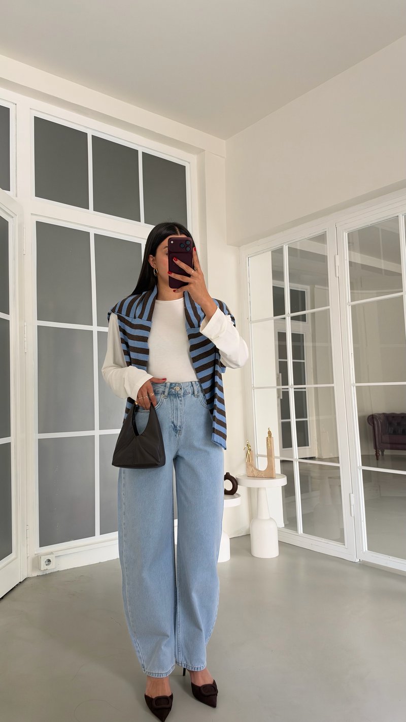 Buz Mavi Balon Jean GAUS-02220