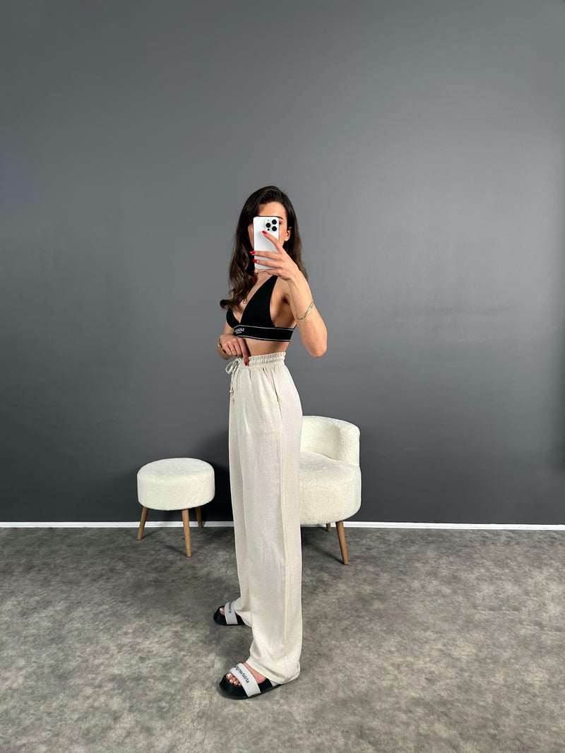 Tala Premium Keten Pantolon 