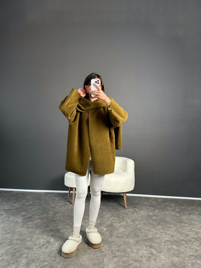 Almina Haki Atkılı Kaban