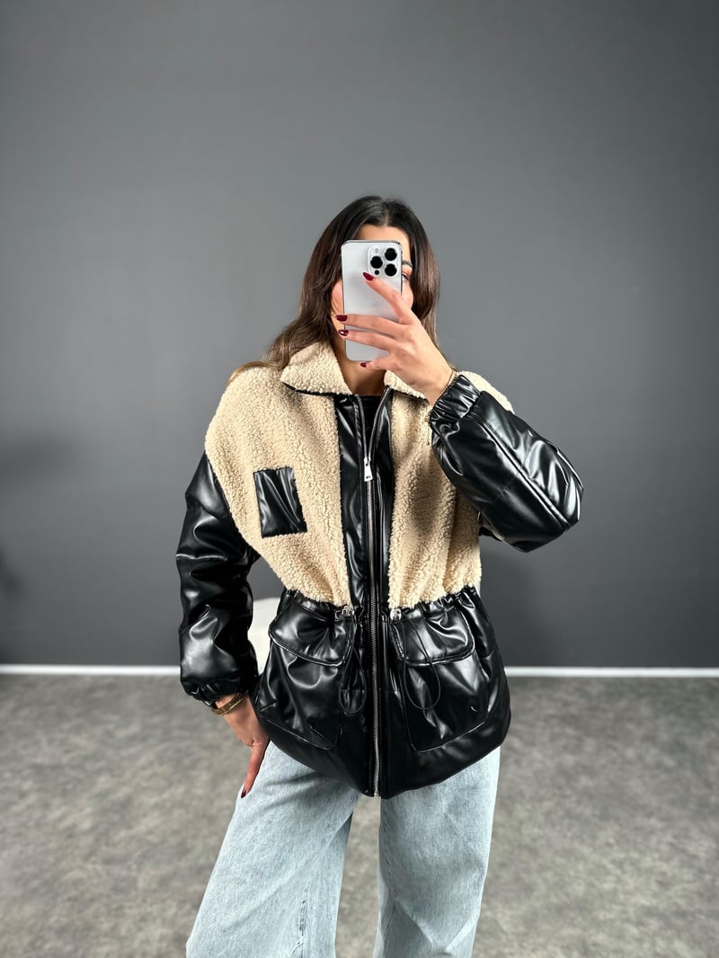 Siyah Twst Model Tasarım Mont