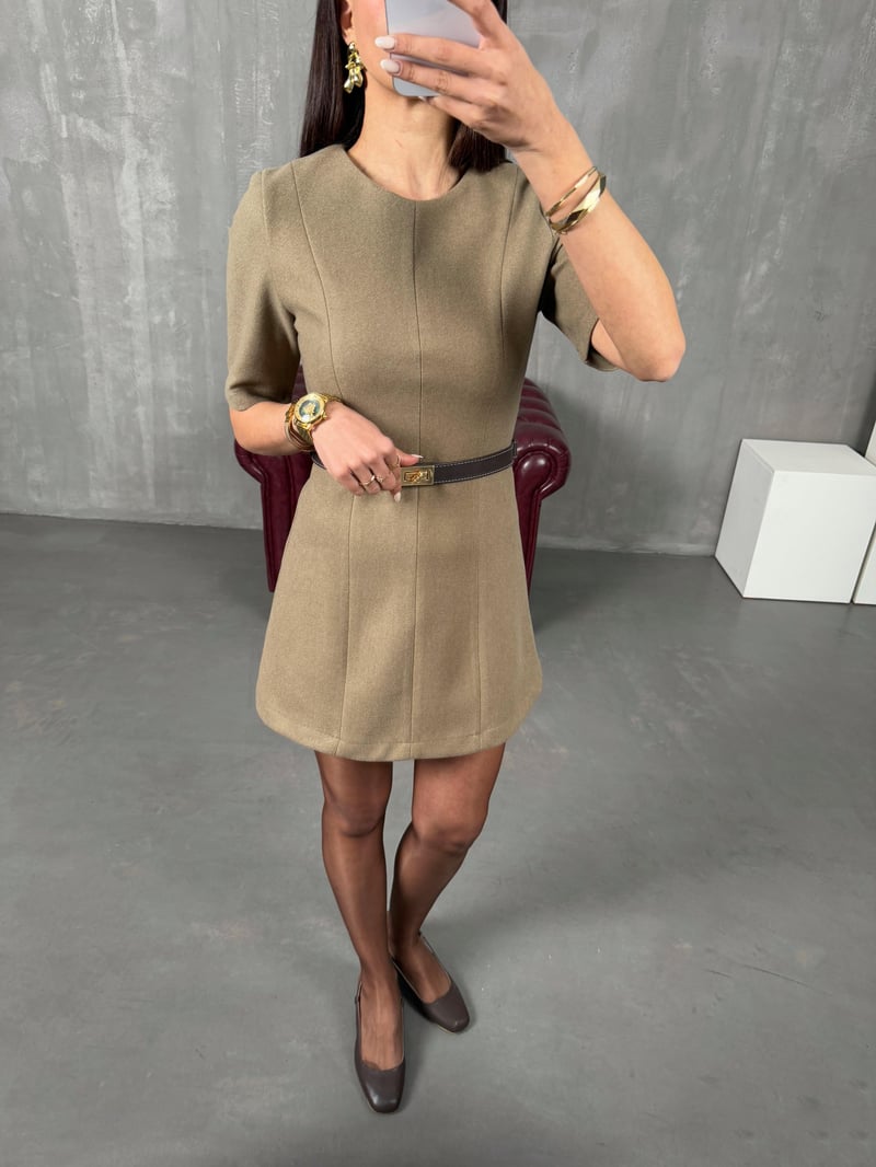 Senita Vizon ZR Model Kaşe Elbise