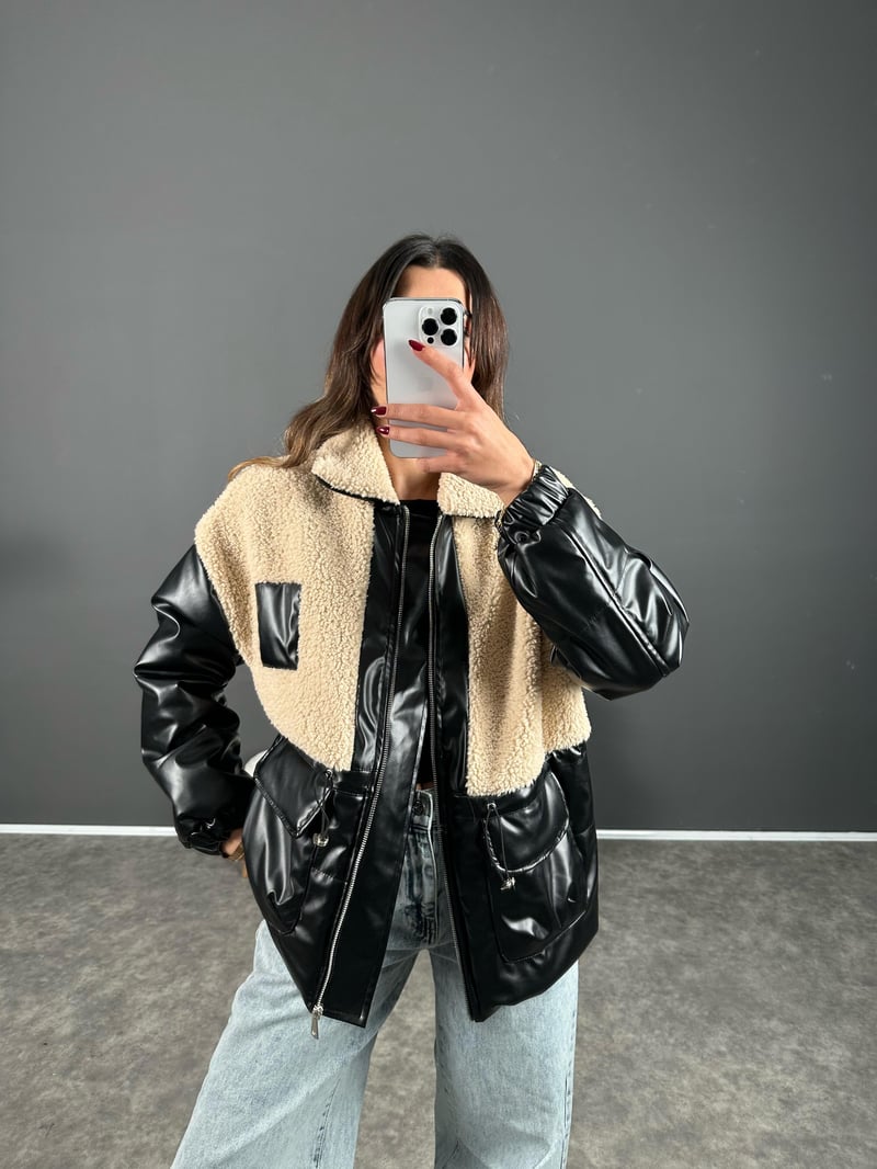 Siyah Twst Model Tasarım Mont