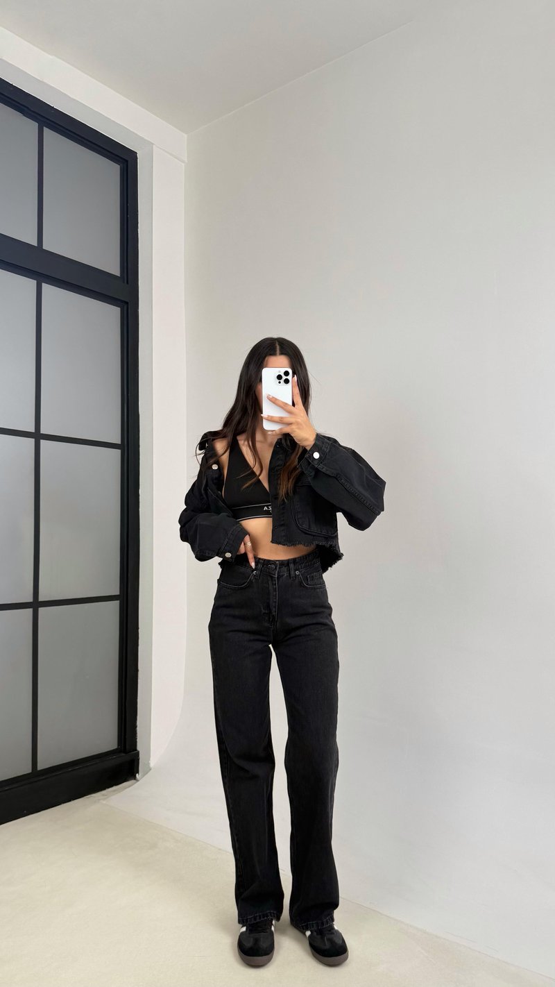 Füme ZR Model Straight Jean GAUS-0079