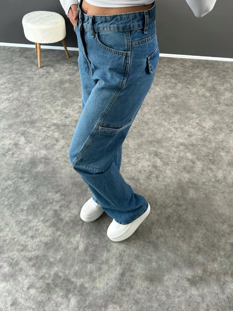 RYN Blue Cep Detaylı Jean 