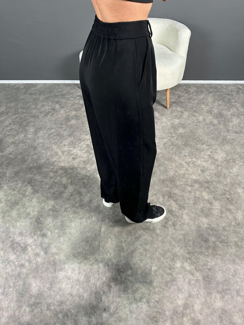 Oreo Siyah Premium Oversize Gold Düğmeli Ceket Pantolon İkili Takım 