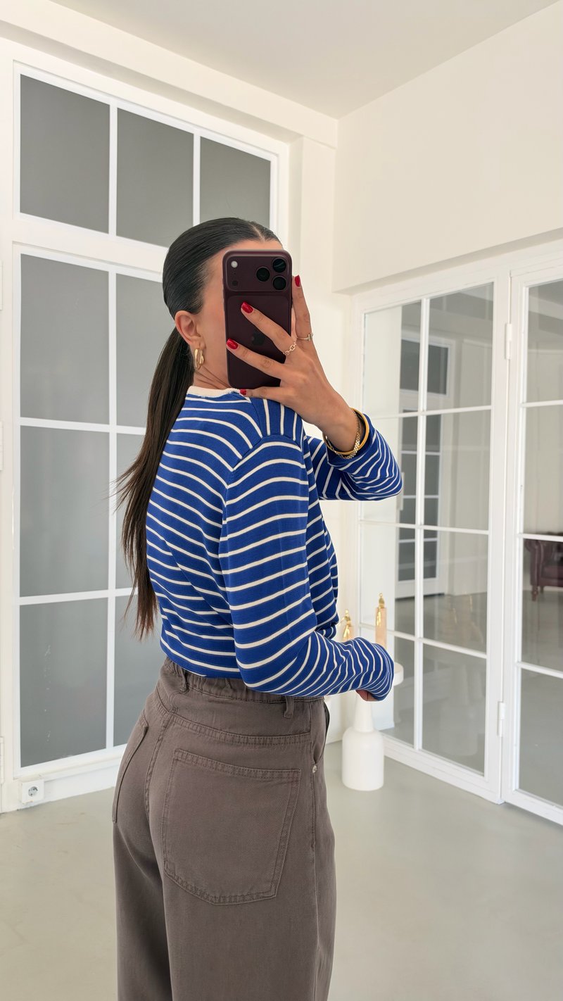 Gri Beli Lastikli Geniş Paça Jean GAUS-01876 GAUS-02035