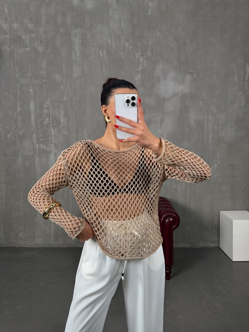 Gela Vizon Ajurlu Triko