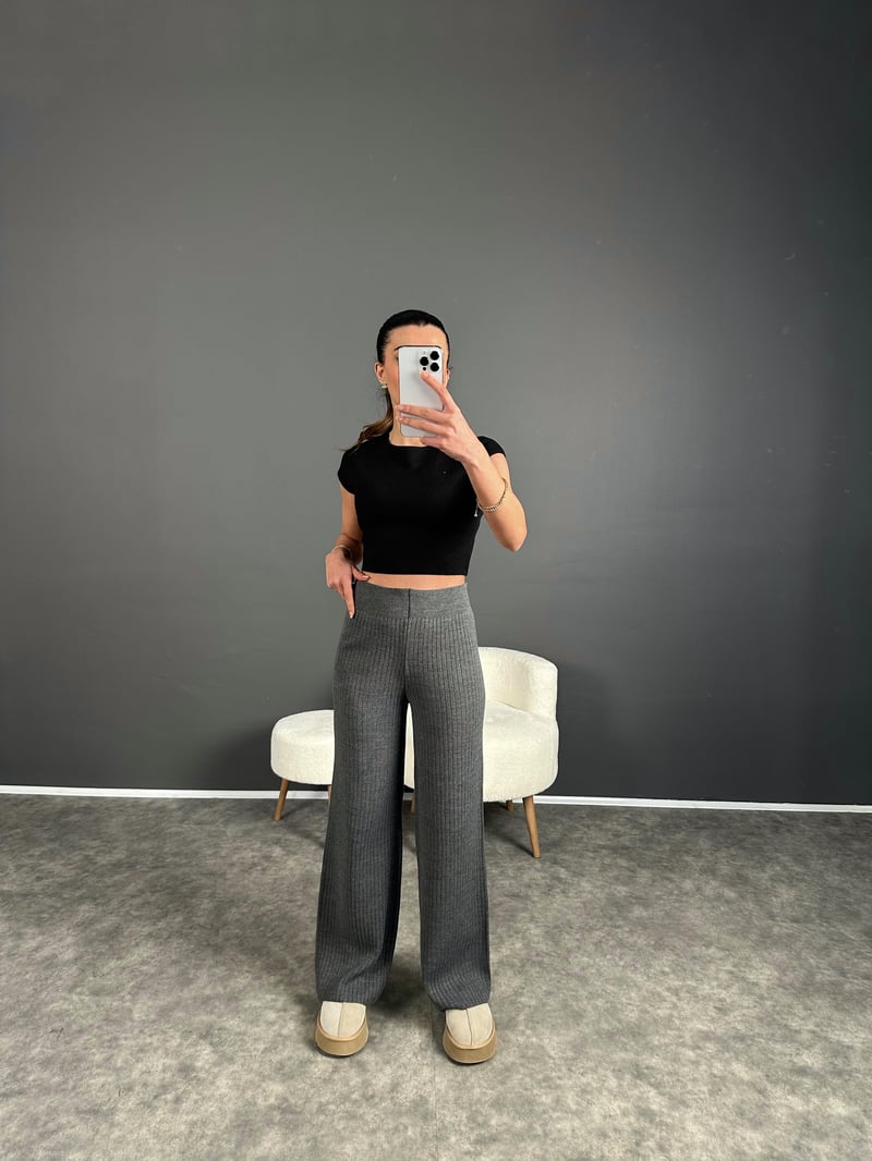 Antrasit Triko Pantolon 