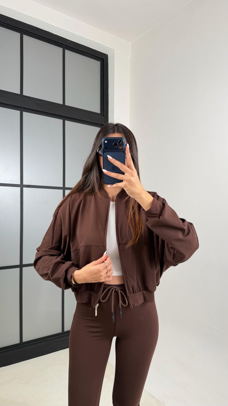 Acı Kahve Zr Muadil Hırka Eşofman Spor Takım GAUS-00648