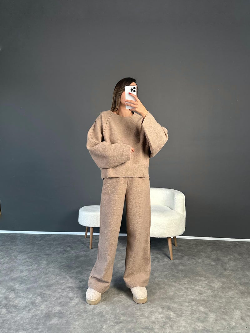 Kylie Vizon Teddy Buklet İkili Takım