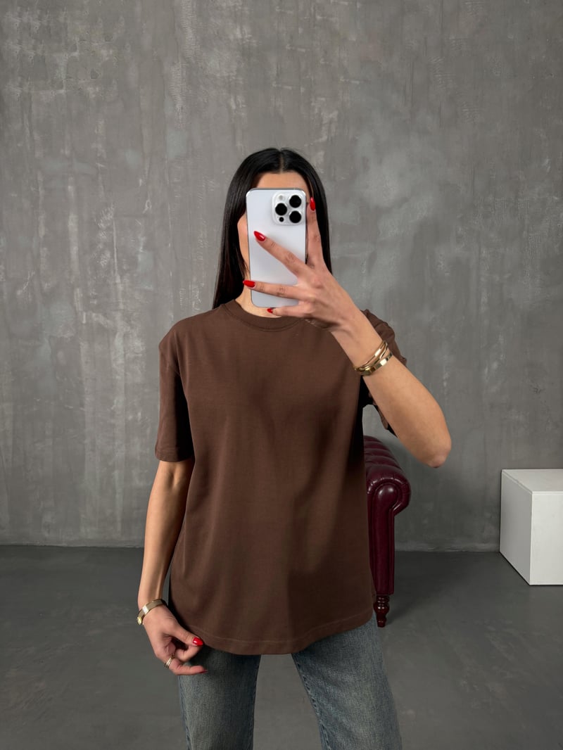 Suno Kahve MD Muadil Basic Tshirt