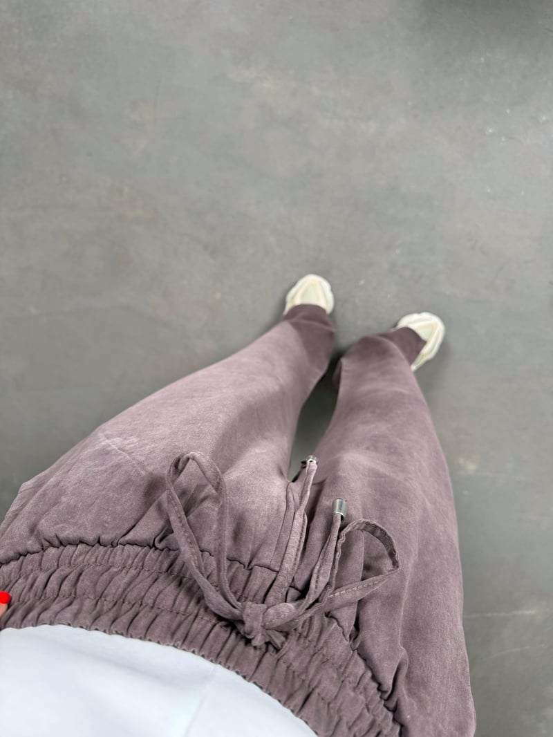 Kahve Beli Lastikli MD Muadil Tensel Pantolon Gaus00190