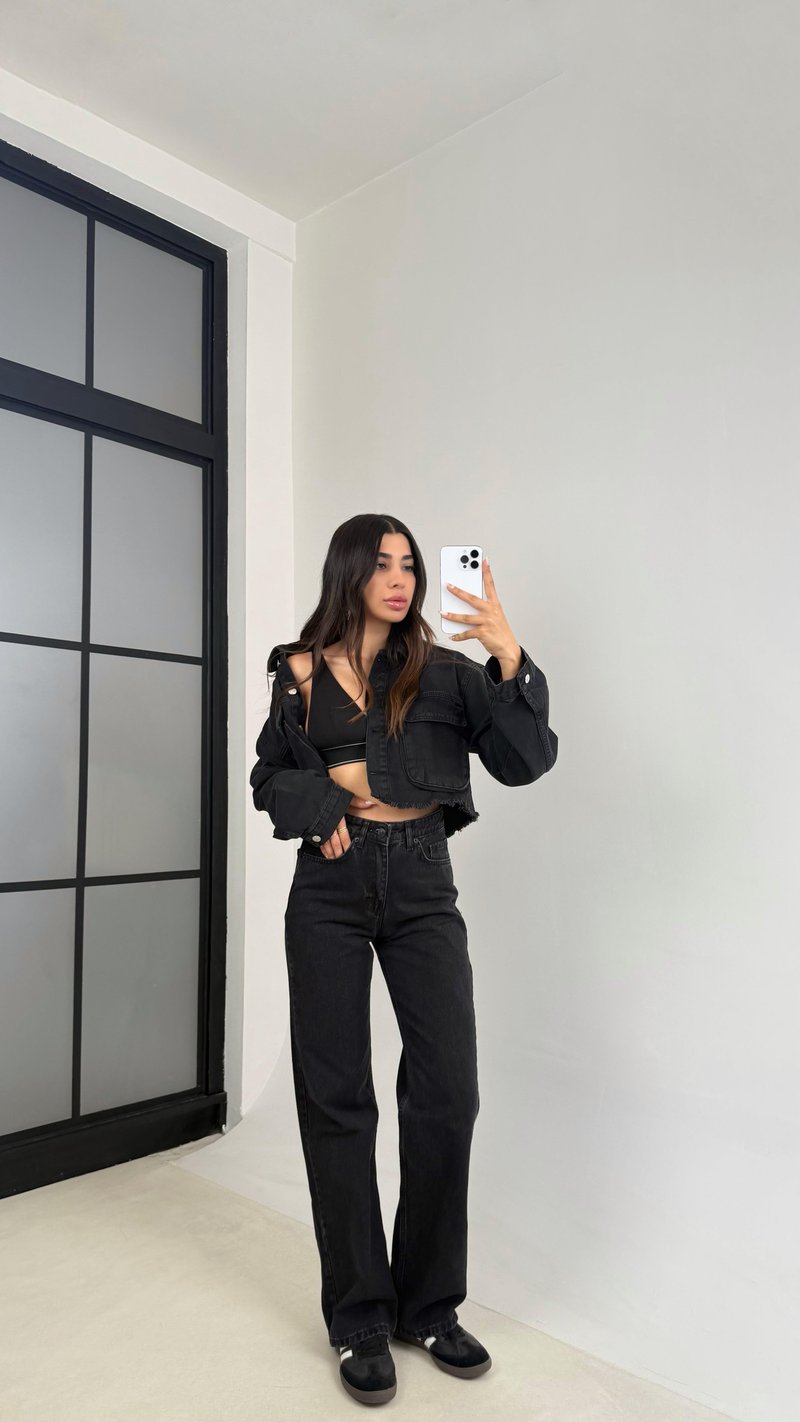 Füme ZR Model Straight Jean GAUS-0079