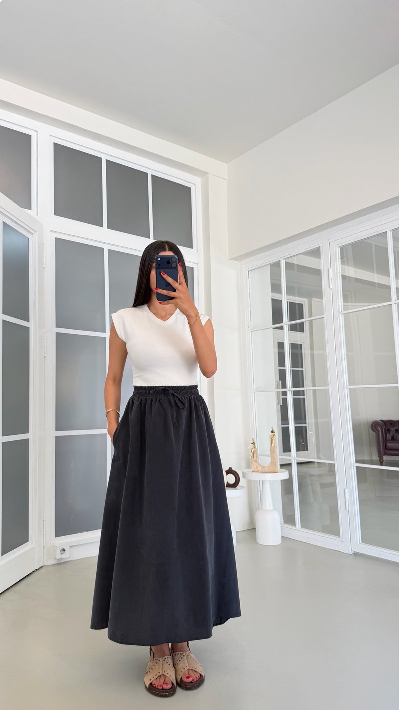 Füme MD Muadil Tencel Etek GAUS-01847