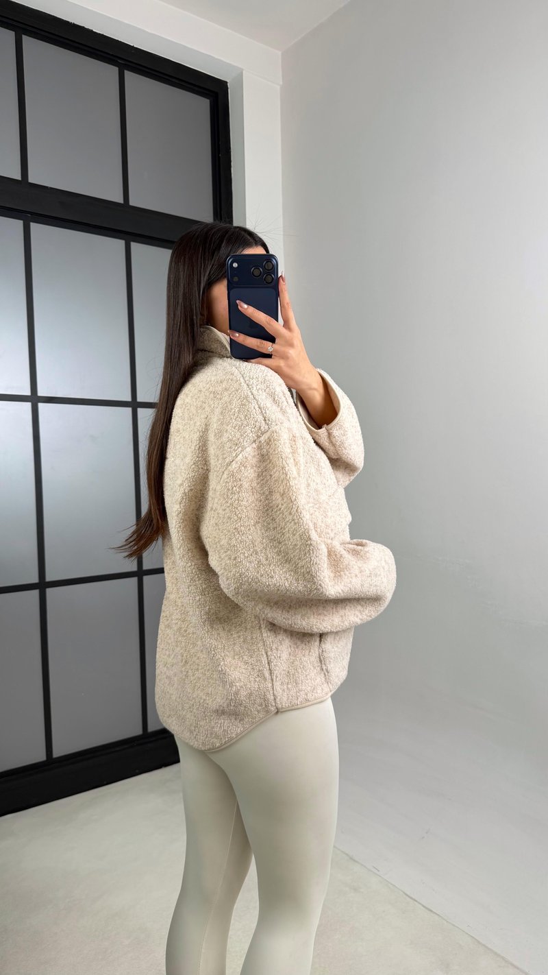 Taş Cepli Polar Sweatshirt GAUS-00723 GAUS-01135