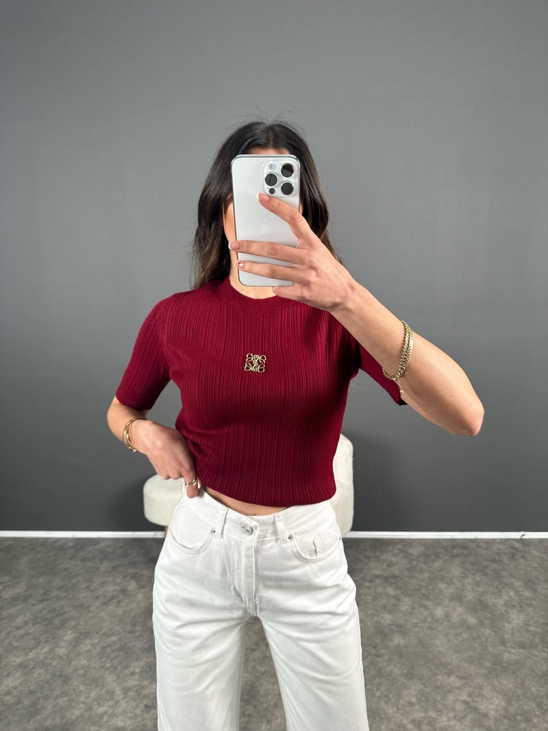 Bordo Triko Tshirt 
