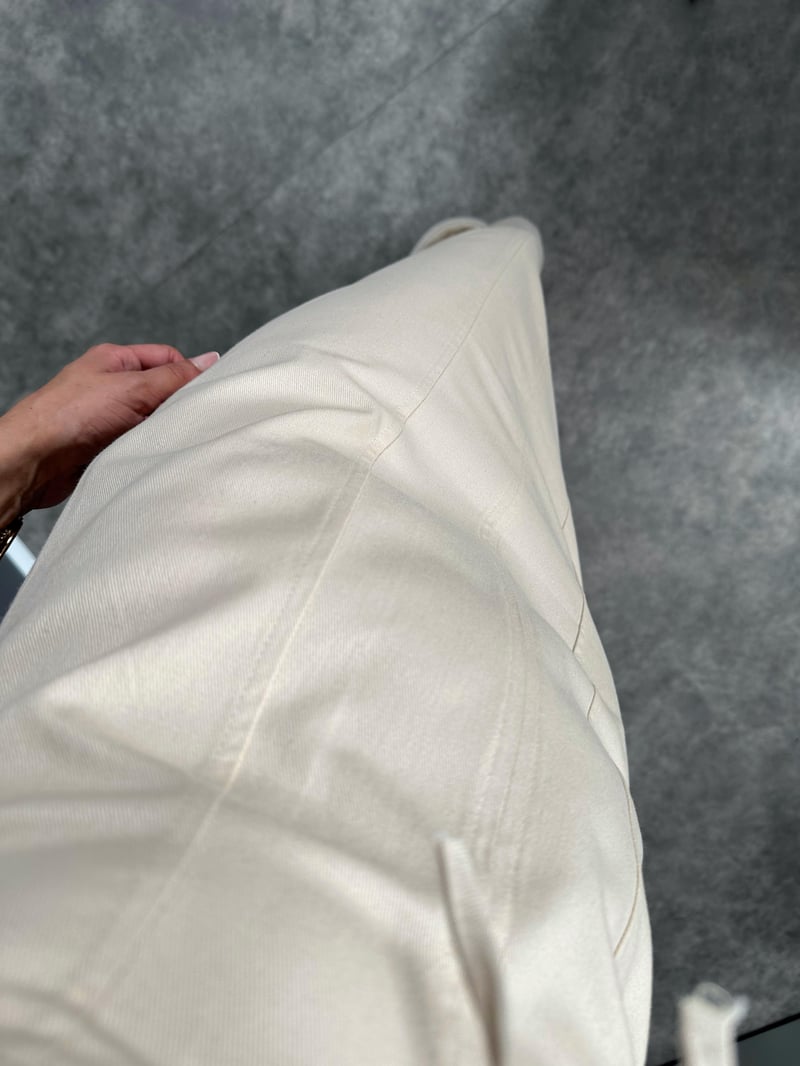 Forel Taş Arka Yırtmaçlı Gabardin Elbise