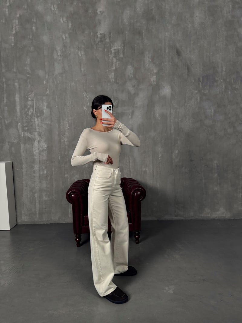 Pooki Kemik Wide Leg ZR Jean