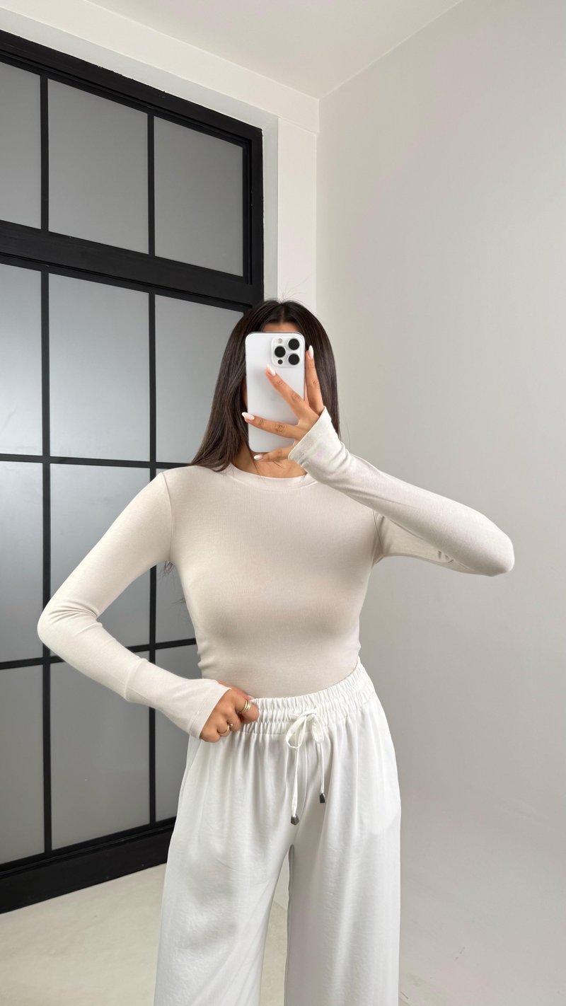 Vizon OYS Muadil Parmak Geçirmeli Basic Bluz GAUS-00506