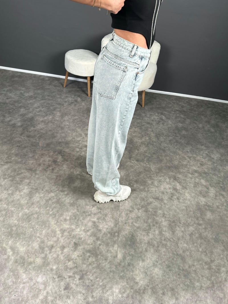 Lotta Light Blue Wide Leg Jean