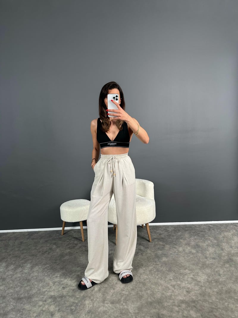 Tala Premium Keten Pantolon 