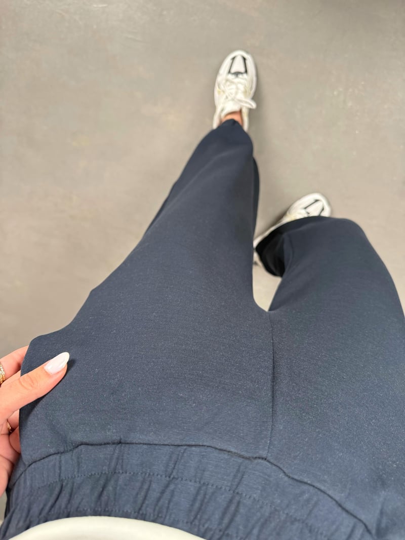 İsolde Füme Paça Lastikli Premium Modal Kumaş Pantolon