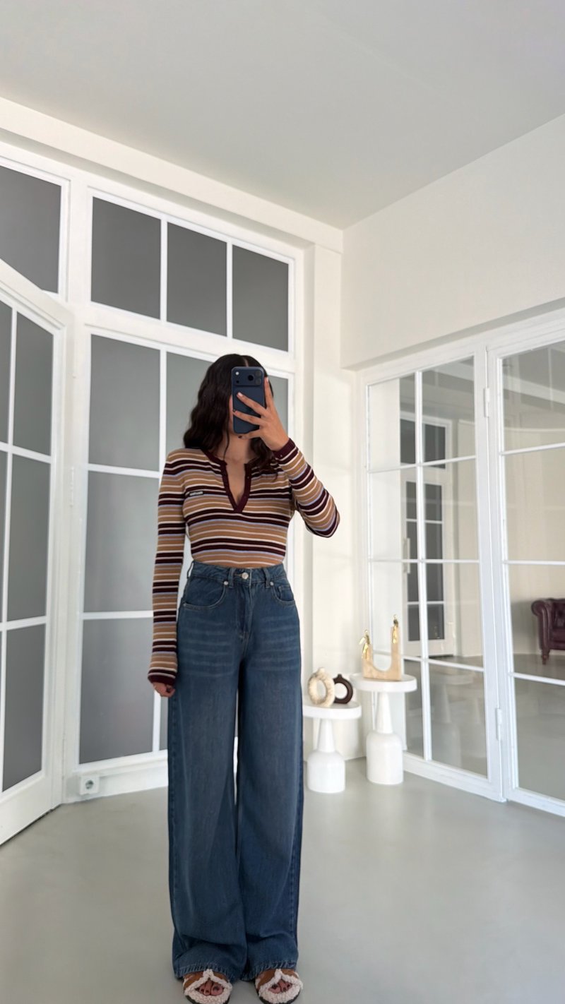 Koyu Mavi Yumuşak Tencel Premium Jean GAUS-01941
