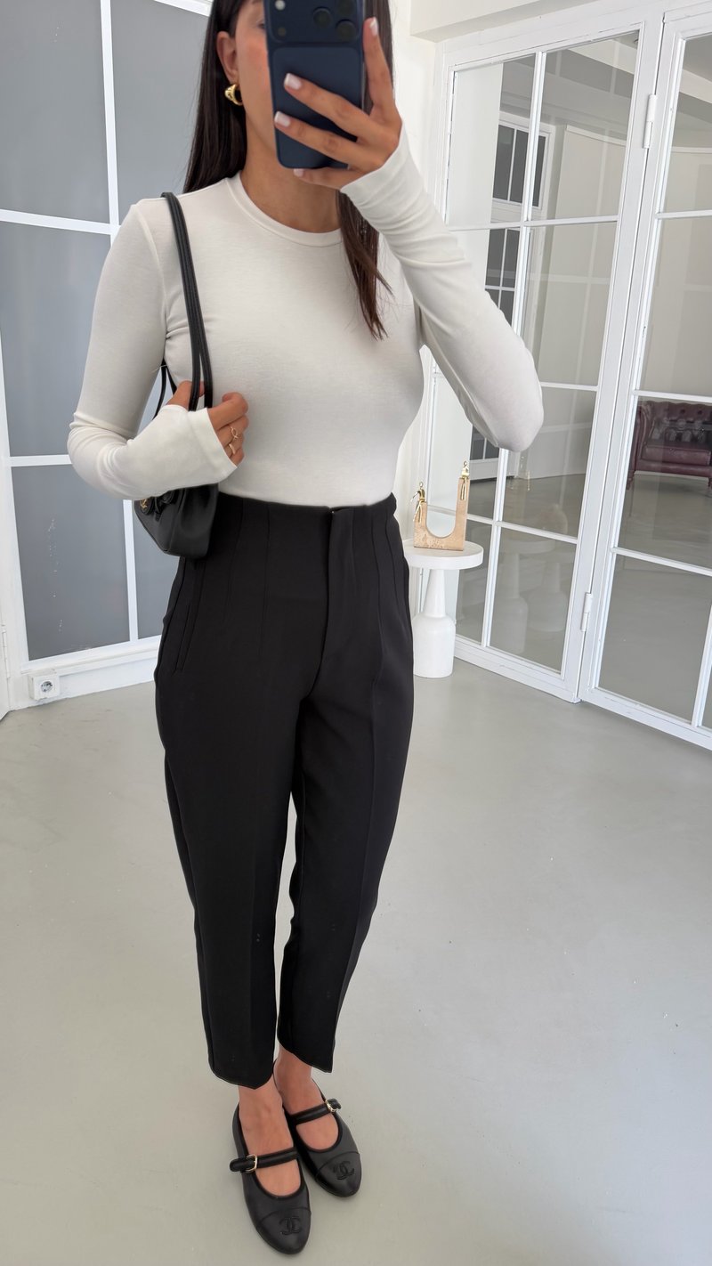 Siyah ZR Model Havuç Pantolon GAUS-01997