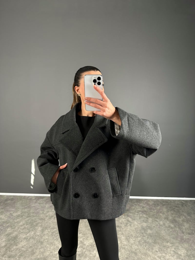 Rex Gri Oversize Premium Kaban