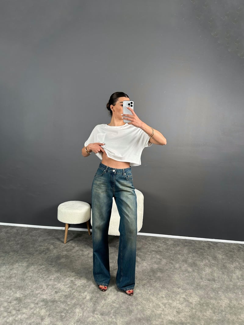 Kelsey Grj Eskitme Jean 