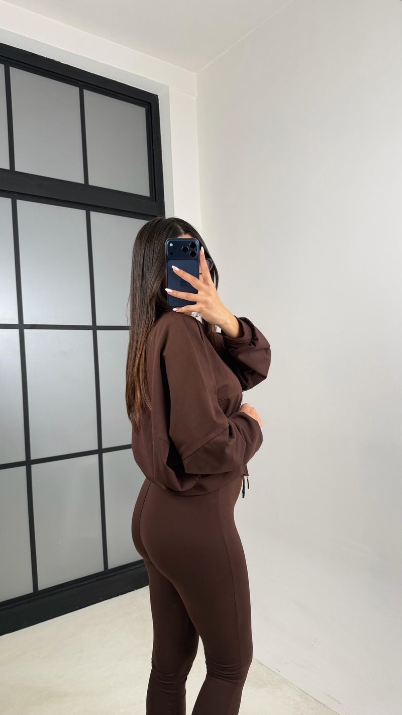 Acı Kahve Zr Muadil Hırka Eşofman Spor Takım GAUS-00648