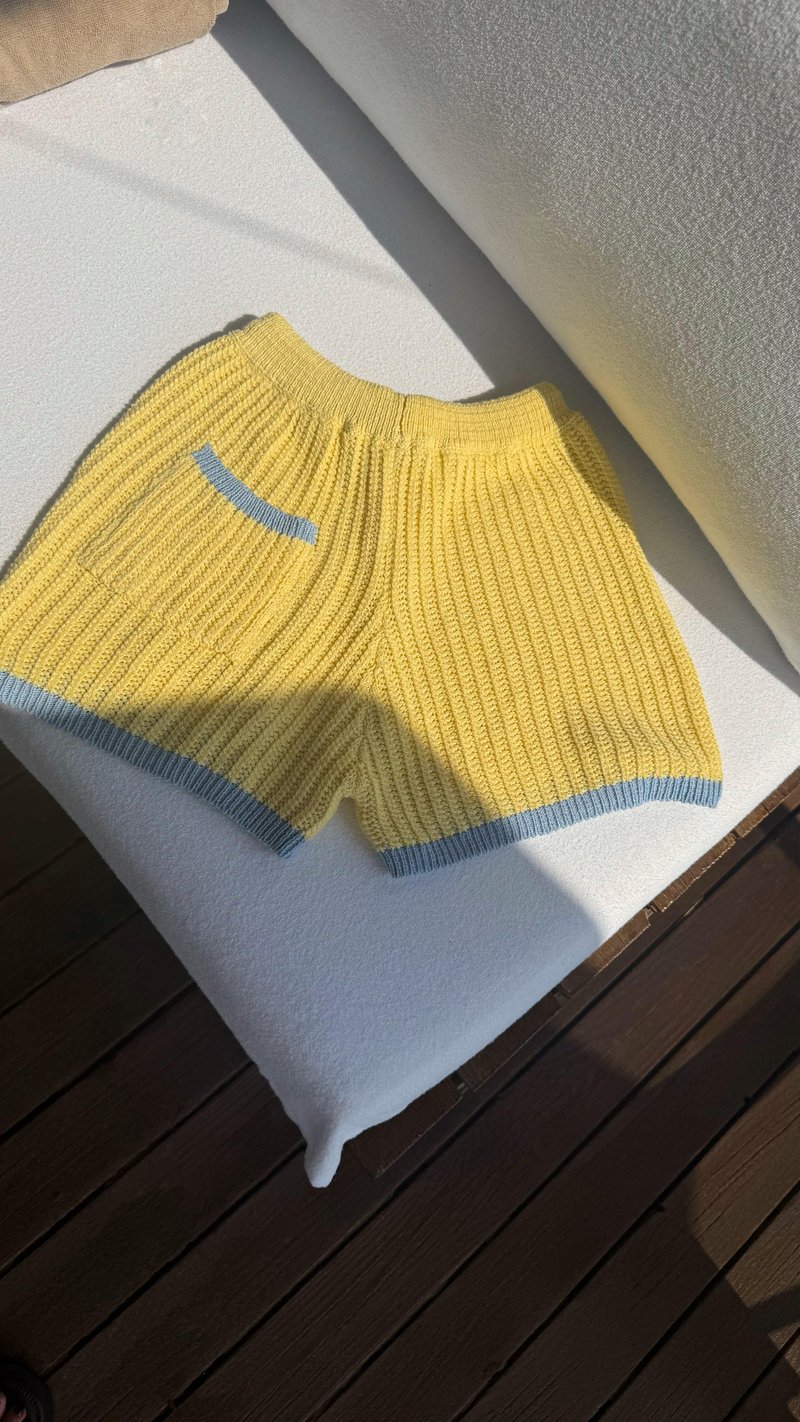 ZR Model Triko Polo Yaka Gömlek Şort İkili Takım Gaus00655