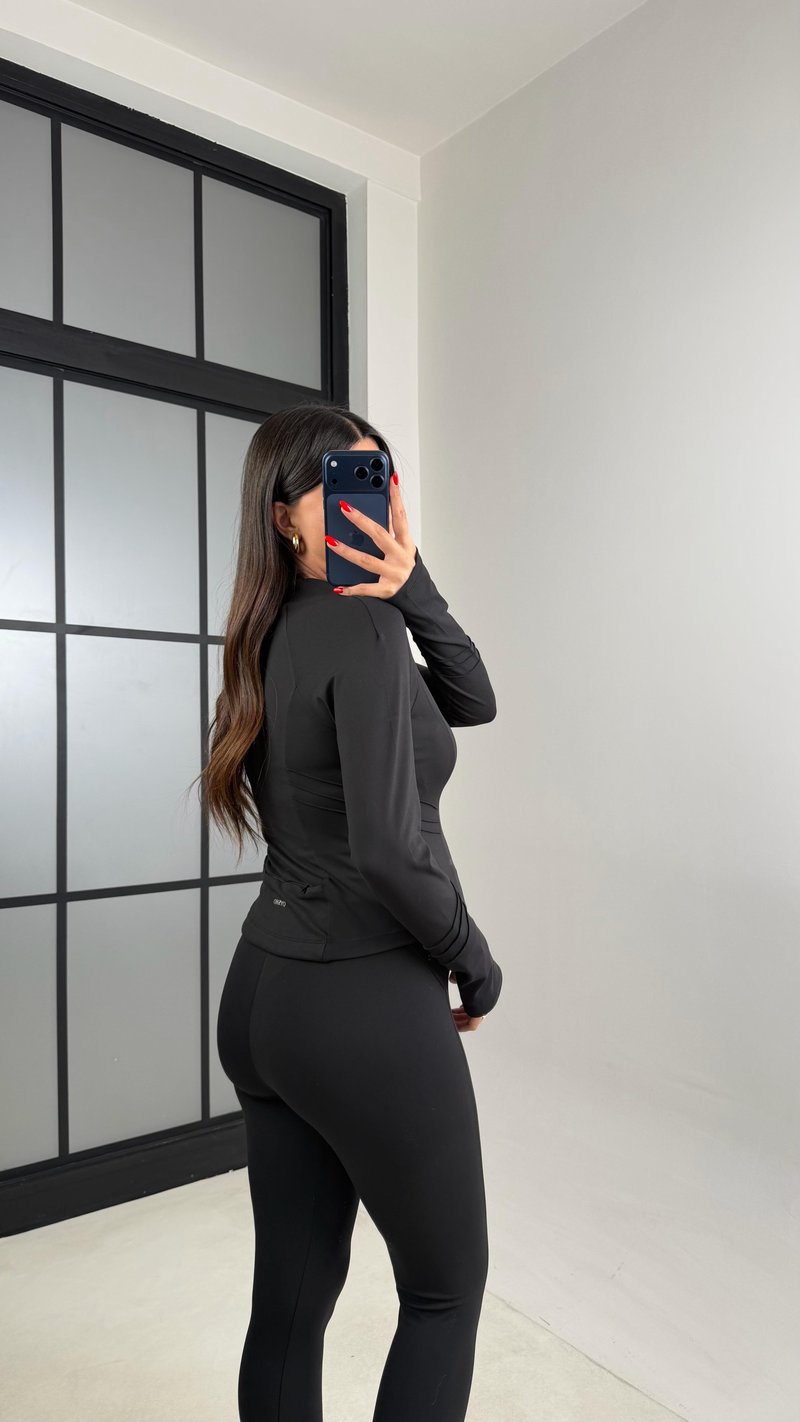 Siyah OYS Model Ceket Tayt Takım GAUS-00941