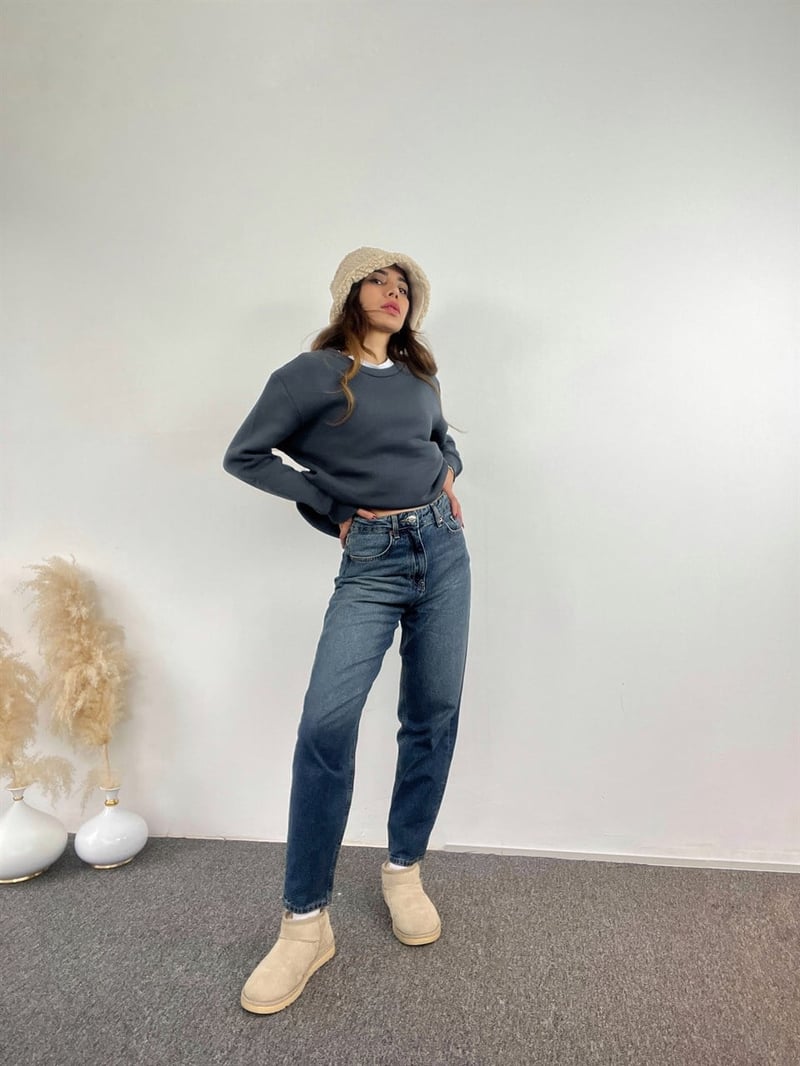 Füme Şardonlu Basic Sweat