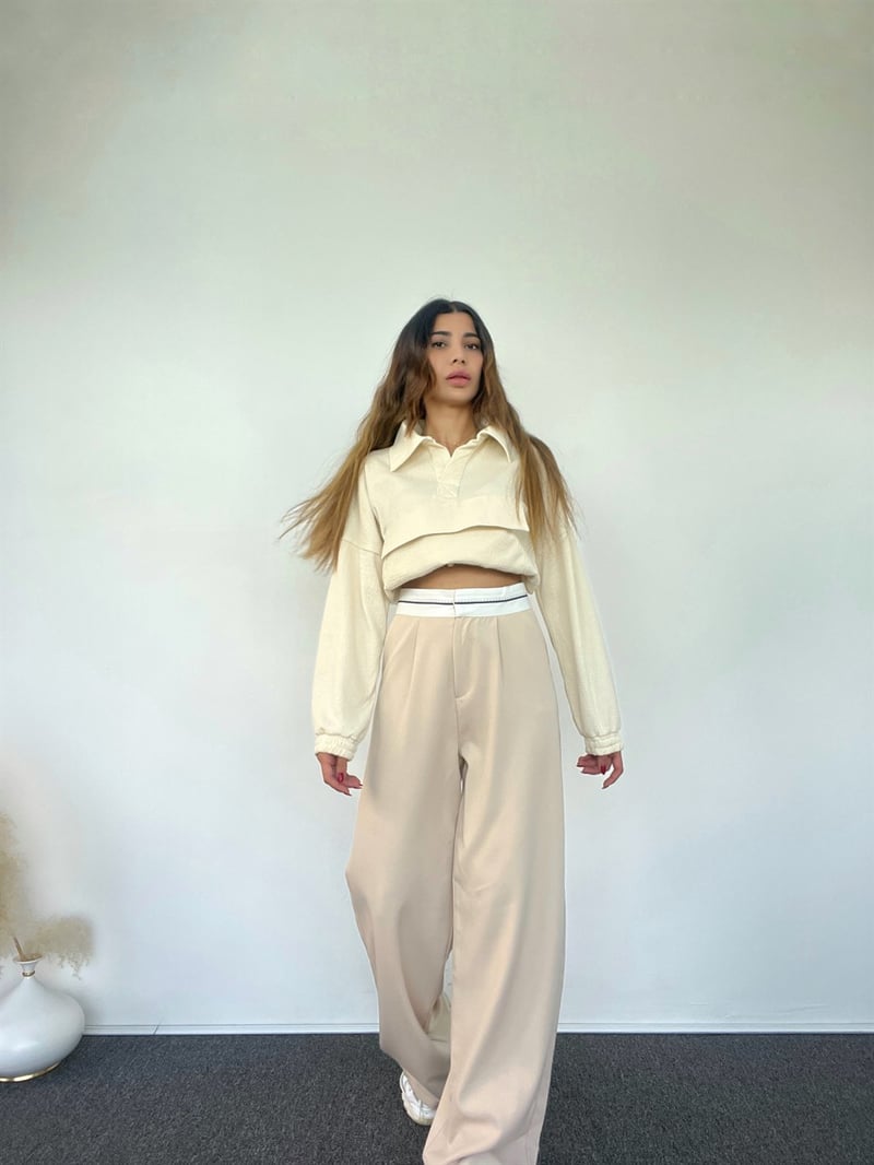 Krinkıl Kumaş Sweat 